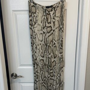 Snake Print flowy pants